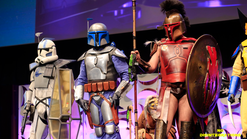 Illustration for article titled So Many Mandalorian Mercs At Star Wars Celebration 2015
